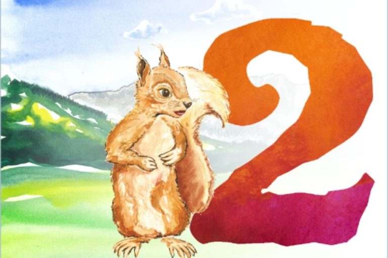 Anna das Eichhörnchen aus den Geschichten aus Tirol vom Bichlhans